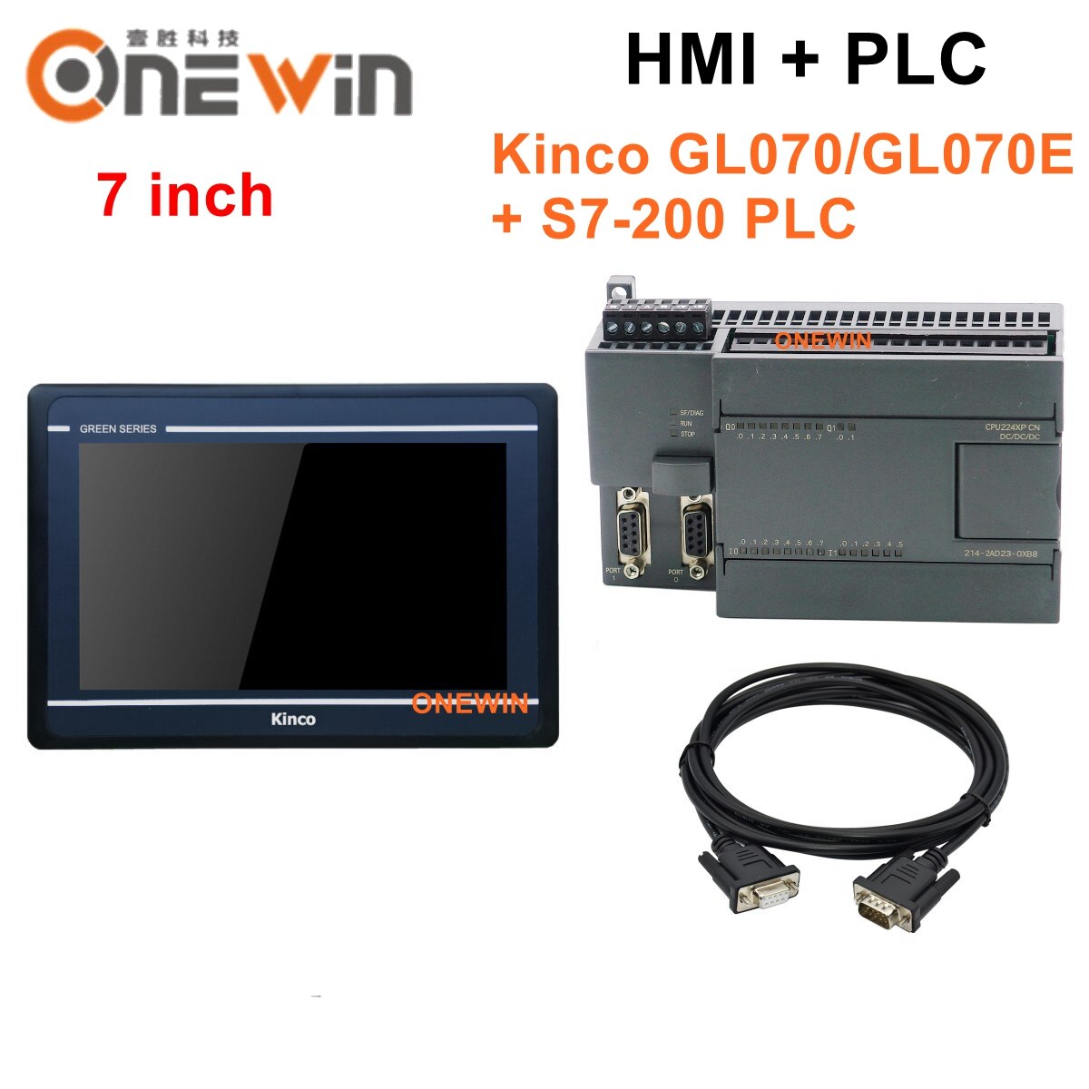 Kinco HMI ġ ũ  S7-200,  ̺  PLC..